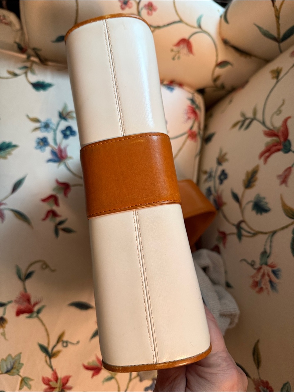 Vintage Gucci White and Tan Blondie Shoulder Bag - Picture 7 of 7